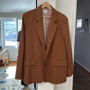 Topshop Camel Blazer